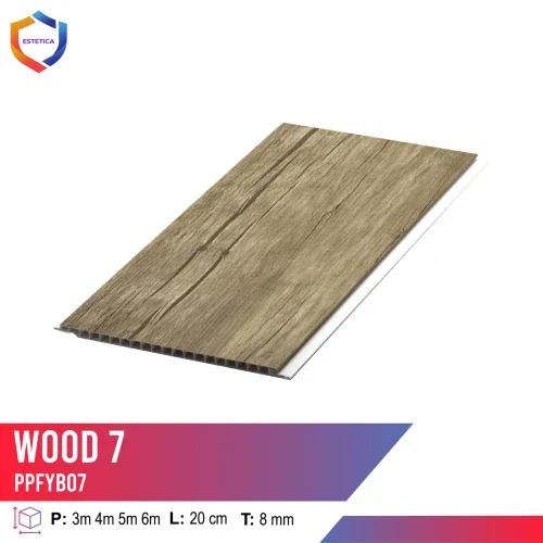 Plafon PVC Motif Kayu Citra Raya Tangerang